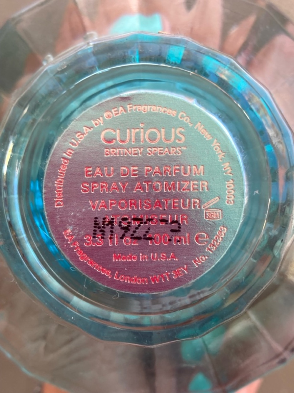 NWOT Curious by Britney Spears (Full-Size) - Picture 2 of 6